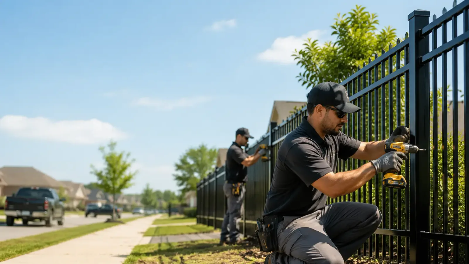 Metal Fence Installation in Conyers, GA